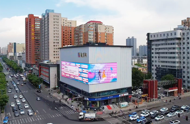 LED顯示屏,成為（wéi）智慧城市（shì）,廣告展示利器