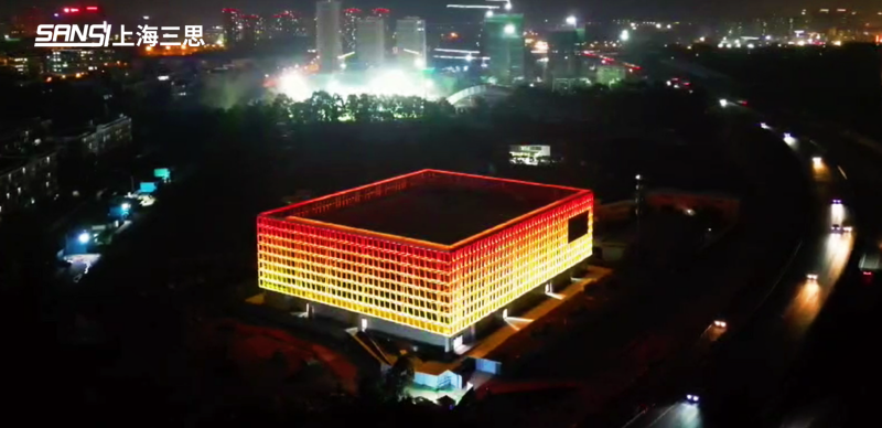 新看點,成都城東,體育（yù）公園,建築,泛光,顯示（shì）方（fāng）案